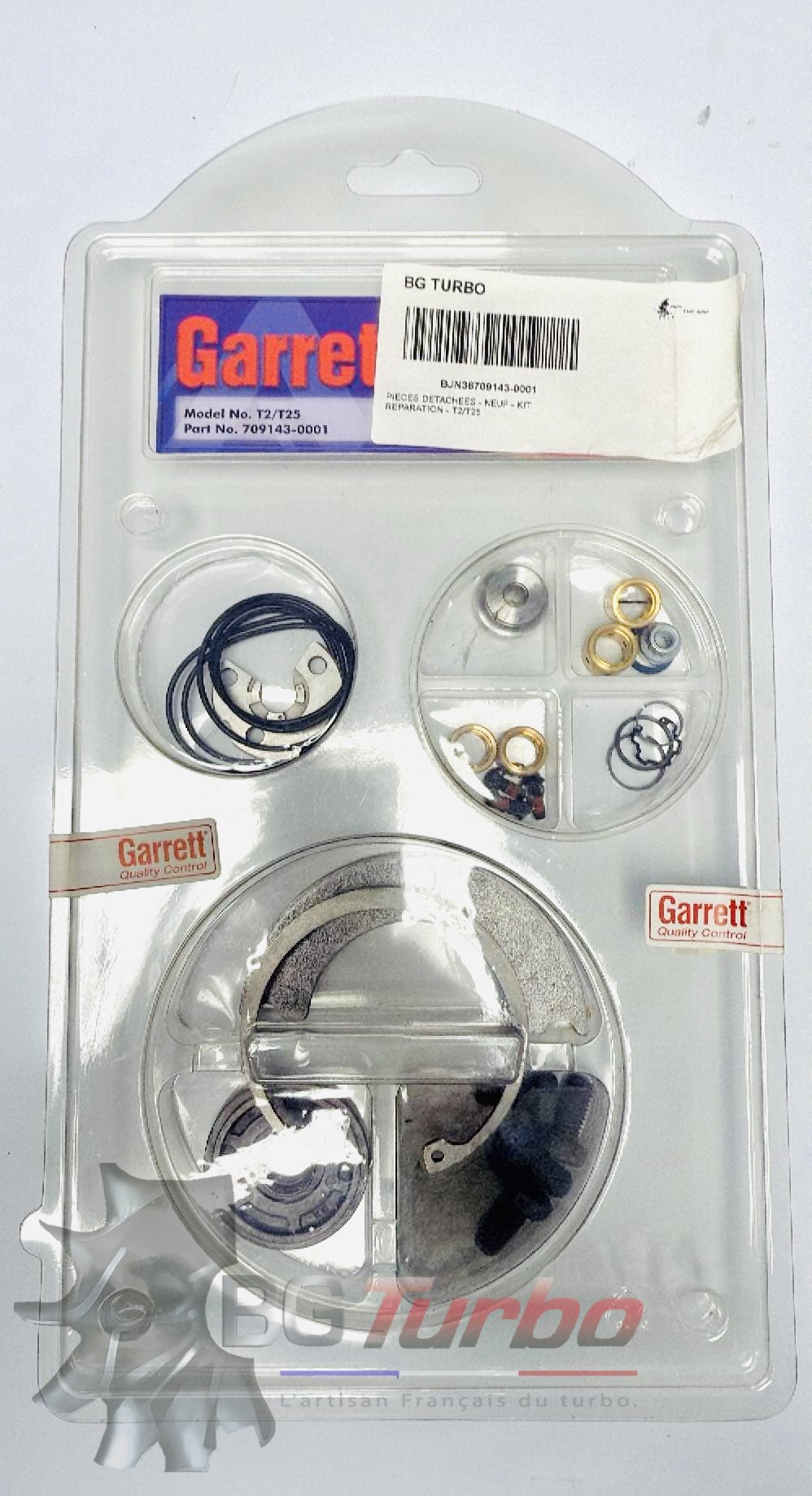 Turbo PIECES DETACHEES - NEUF ORIGINE - SERVICE KIT - T2/T25 - COLLAR - 709143-0001
